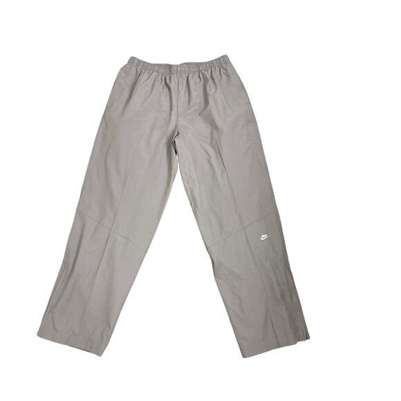Nike Straight Leg Track Pants Lined Athletic Drawstring Joggers Size Men's Large - Picture 1 of 4